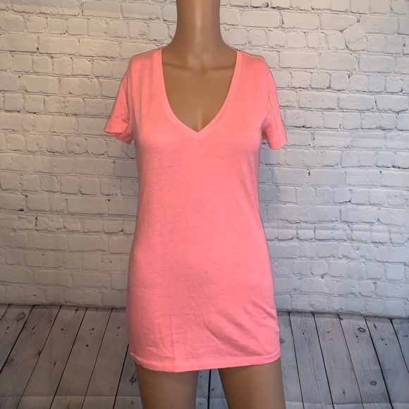PINK Victoria's Secret Tops - PINK Victorias Secret Light Pink Shirt size S